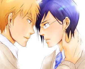 Bleach Ichigos Mom Porn - ichigo x Uryu