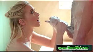 handjob soap - Blondie masseuse gives to her client a soapy handjob - Chloe Cherry, Mike  Mancini - XVIDEOS.COM