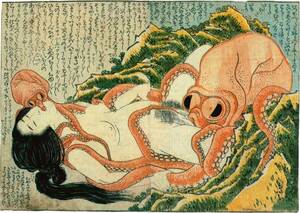 Medieval Japanese Porn - In Japanese culture, sex with an octopus is a recurring theme that shows up  in ancient art and literature. : r/interestingasfuck