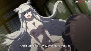 Fox Lady Anime Porn - Fox girl fucks a human | Uncensored Hentai - PornBaker.com