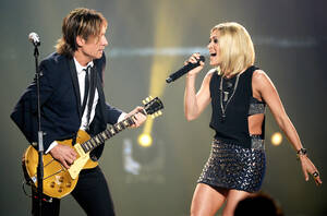 Carrie Underwood Xxx Porn - Keith Urban and Carrie Underwood's 'Fighter' Collaboration
