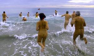 naturist beach sex voyeur - Outraged villagers protest over open-air sex at naturist beach | Naturism |  The Guardian