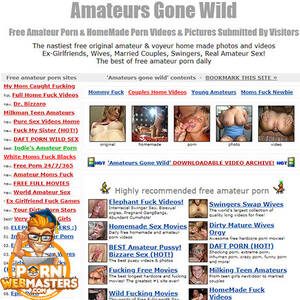 homemade wife gone wild - Amateurs Gone Wild - Amateurs-gone-wild.com - Adult Traffic Exchange Site