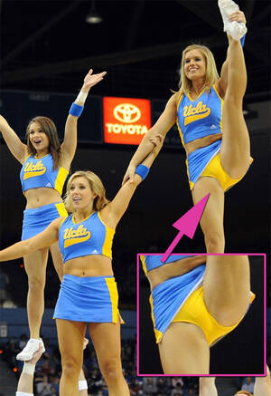 cheerleader upskirt pubic hair - Cheerleader Upskirts in High Resolution