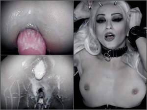 demon girl anal - Unique Porn | Busty Devil Girl Anal And Vaginal Creampie During Dragon  Dildo Sex