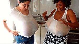 huge boob black pam - ebony busty pam Movies