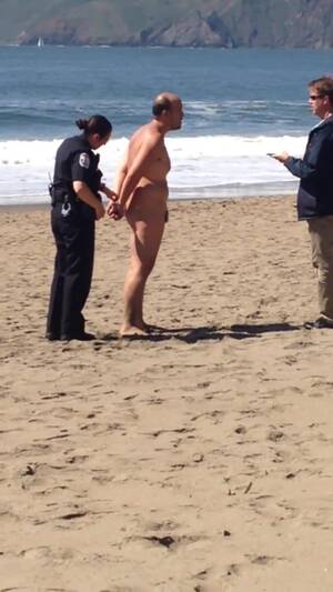 alien body found in beach - Naken man arrested at public beach - ThisVid.com