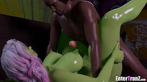 alien shemale fuck - Shemale Alien Queen gets fucked hard by gang of BBC's - XVIDEOS.COM