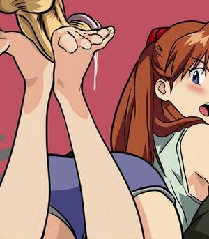 feet fuck cartoon - Asuka Foot Fetish Sex Comic - HD Porn Comix