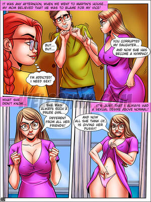 Nerd Sex Comics - Nymphomaniac Nerd - Red Pussy, Geek Sex, Porn Comics - Welcomix.com