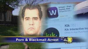 Blackmail Family Porn - Selma man arrested on child pornography and blackmail charges - ABC30 Fresno