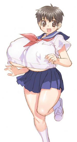big hentai tits uniform - Big Breasts Series : School Uniform - IMHentai