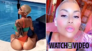 Amber Rose Xxx Porn - Kanye West ex Amber Rose joins OnlyFans with raunchy butt photo as his  marriage to Kim Kardashian on brink of divorce | The Irish Sun