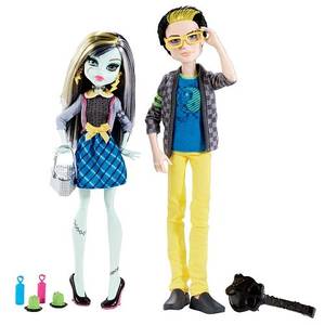 Monster High Frankie Stein Porn - Monster High - Picnic Casket Doll 2 Pack - Frankie Stein and Jackson Jekyll  - Mattel - Toys\