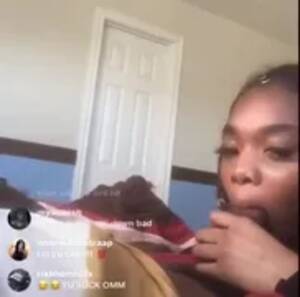 instagram girls sucking dick - Free Dallas Thot Sucking Dick on Instagram Live Porn Video - Ebony 8