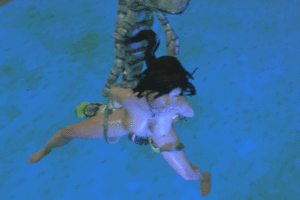 3d Drowning Porn - Hentai Busty â€“ 1girl 3d alien animated breasts drowning gif lara croft  morgaine nipples â€“ Hentai Busty