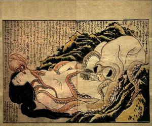japanese octopus porn - Opulent eroticism curves and billows in this bold exhibition of shunga  prints made to entertain and arouse Japanese men and women between 1600 and  1900.
