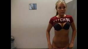 blonde teen locker room - blonde dressing room strip - XVIDEOS.COM