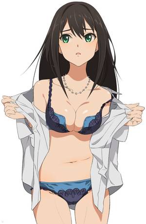 cinderella upskirt panties - Idolmaster, Cinderella Girls, Rin, by Fukushi Ryouhei