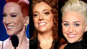 Miley Cyrus Forced Porn - Michelle Wolf is right to reject the empty ritual of the forced apology â€”  just ask Miley and Kathy | Salon.com