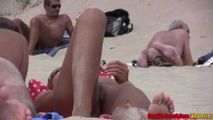 hidden webcam voyeur - Sexy Naturist Couples Beach Voyeur Hidden Web Cam HD Movie