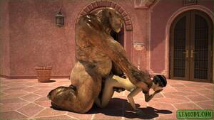 3d Troll Sex - Walking down the street a gorgeous girl gets assaulted by a horny troll, so  she has to suck his long shaft and let him plow her.