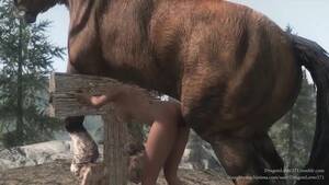 cartoon anal fuck borse - Horny 3D horse can't resist dripping wet cooch