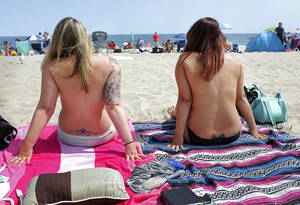 famous girls nude on beaches - Topless beachgoers: Ban is unconstitutional, discriminatory