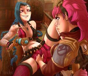 Lol Jinx Porn Comic Color - Sisters: Jinx & Vi Porn Comics by [Khartemis] (Batman,DC Universe,League of  Legends) Rule 34 Comics â€“ R34Porn