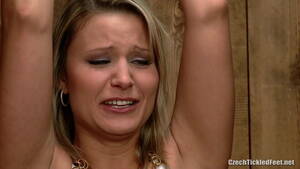 Czech Torture Porn - Toetied Blonde Tortured (Classical Czech Tickling) | xHamster