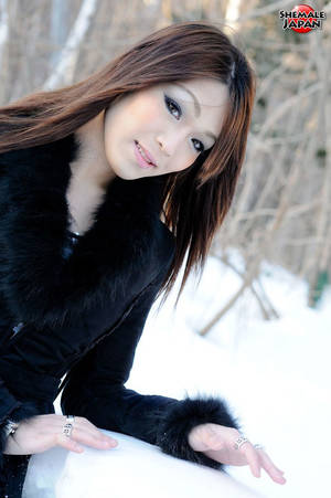 ladyboy in fur - 