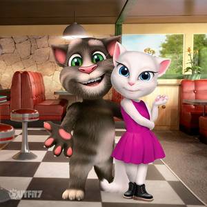 My Talking Angela Porn - Everyone except Talking Hank, he still doesn't have a clue about the  surprise, hahahaha xo Talking Angela