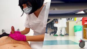 japanese nurse boner - The new Young Student Nurse Checks my Penis and I have a Boner - Pornhub.com