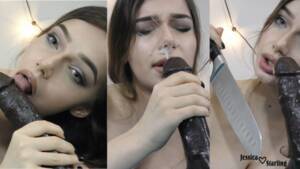 Crazy Girlfriend Blowjob - Crazy Ex-GF POV BJ and Facial Video | APClips.com