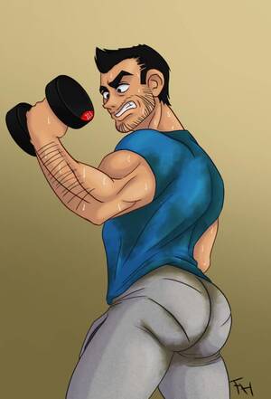 Gay Ass Cartoon Porn - 10 Luscious, Beautiful, Cartoon Male Butts - Badwolf.Blog