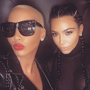 fuck girl shemale kim kardashian - Amber Rose Invites Kim Kardashian to Speak at Her SlutWalk