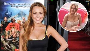 lindsay lohan upskirt cannes - Lindsay Lohan Braless Photos: Pictures of Actress Without a Bra | Life &  Style