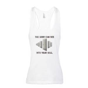 Charlie Unicorn Porn - The Door (Charlie the Unicorn) Racerback Tank Top - cute with plaid, etc