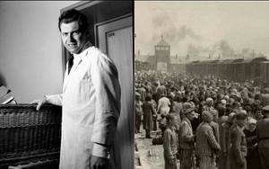 Nazi From The 1940s - Notorious Nazi physician Josef Mengele as a young doctor and the 'ramp' at  Auschwitz