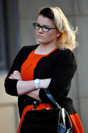 Lisa Bell Porn - ISA BELL (29) arrives at Bradford Crown Court. Lisa has denied fraud in