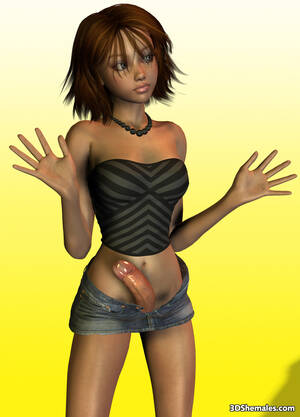 big dick shemale 3d cartoon - Teen 3d shemale doll - photo 5 - aShemaletube.com