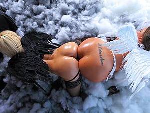 Angel Devil Porn - Angel vs Devil