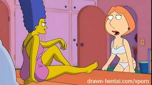 marge fucking a lesbian - Lesbian Porn - Marge Simpson And Lois Griffin - EPORNER