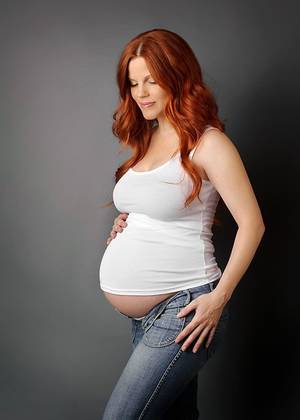 horny pregnant redhead - Hot pregnant redhead Â· Photos of voyeur housewives