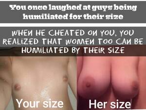 Flat Chested Porn Captions - Small Breasts Humiliation | BDSM Fetish