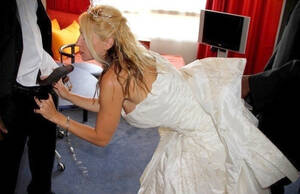 Interracial Wedding Porn - Hot Bride Interracial Cuckolding Before Ceremony - Amateur Interracial Porn