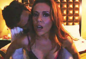 Alyssa Milano Having Sex - VIDEO: Check Out Alyssa Milano's \