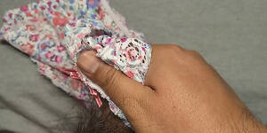 flowered in my panties cum - I Came On My Best Friend S Flower Boxers While She Was Away HD SEX Porn  Video 2:19