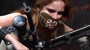 Leech Torture - Caged up gal needs torture