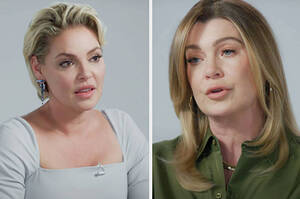 Bisexual Porn Katherine Heigl - Katherine Heigl Ellen Pompeo On Izzie's Grey's Anatomy Exit